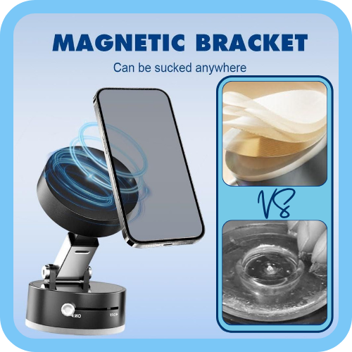 Vacuum Magnetic Suction Phone Holder