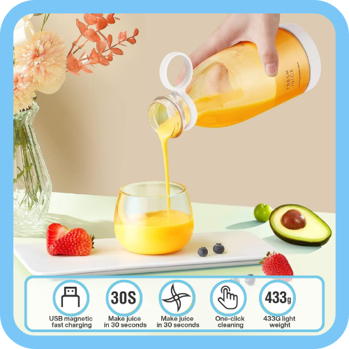 Portable Mini Juice Blender